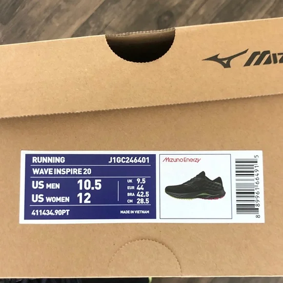 Mizuno Wave Inspire 20 Running Shoes - Picture 9 of 10